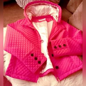 Barbie 💖 Pink Quilted Puffer Jacket